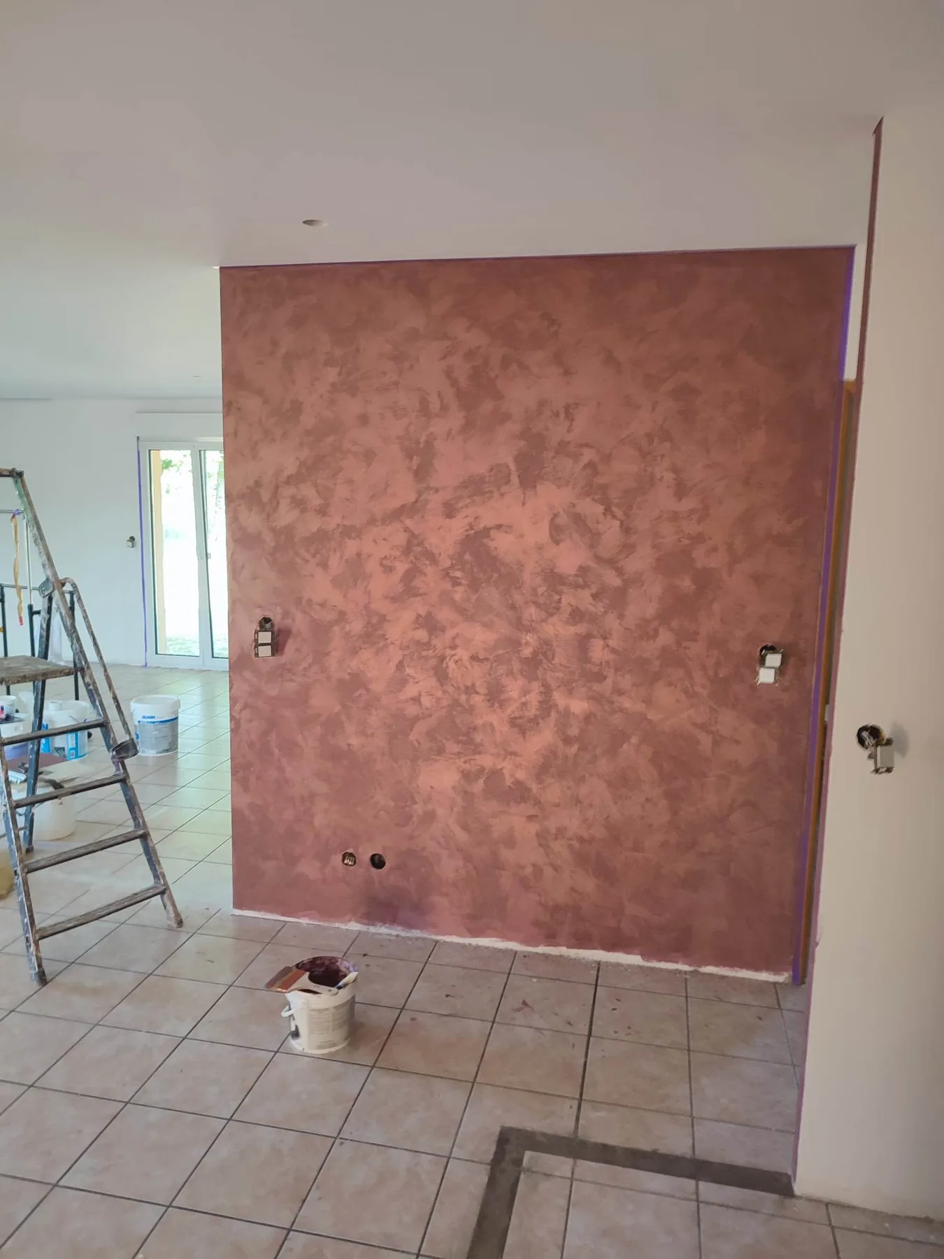 Mur décoratif réalisé par Entreprise Guyon